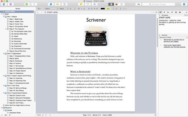Best Book Writing App For Mac